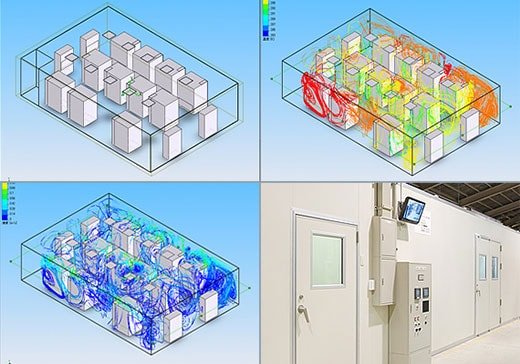 Airflow simulation